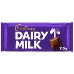 Cadbury Dairy Milk Chocolate Bar (110 g)